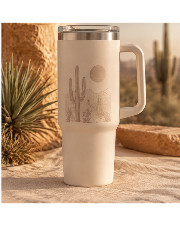 40oz Tumbler with Handle